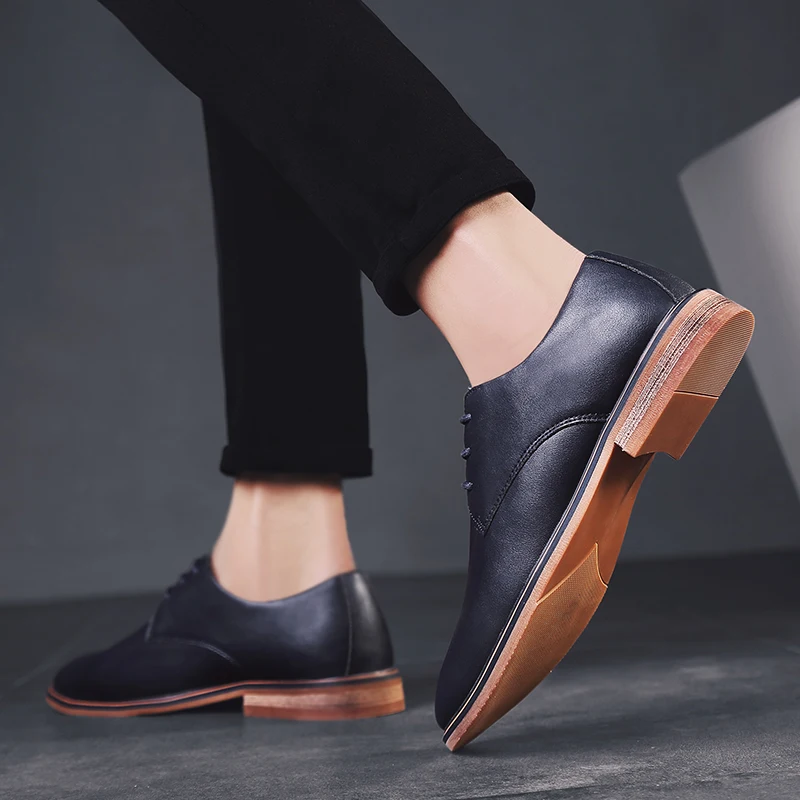 2021 High Quality New Genuine Leather Formal Men Shoes Casual Natural Business Brand Oxfords Spring Autumn Zapatos De Hombre
2021 High Quality New Genuine Leather Formal Men Shoes Casual Natural Business Brand Oxfords Spring Autumn Zapatos De Hombre