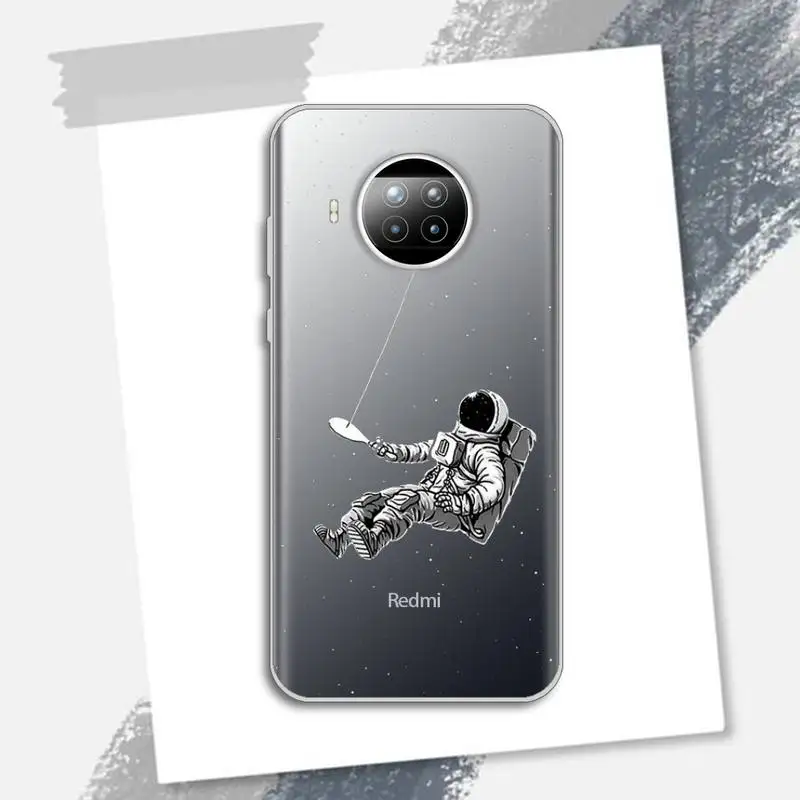 Moon Stars Space Astronaut Phone Case Transparent for xiaomi redmi note 8 9 9s 11 10t lite pro
Moon Stars Space Astronaut Phone Case Transparent for xiaomi redmi note 8 9 9s 11 10t lite pro