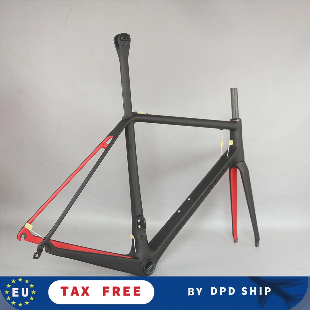 Superlight Carbon Road Frame New EPS Technology All Internal Cable Carbon T1000 With Zero Offset Seatpost Road Bicycle ER056
Superlight Carbon Road Frame New EPS Technology All Internal Cable Carbon T1000 With Zero Offset Seatpost Road Bicycle ER056