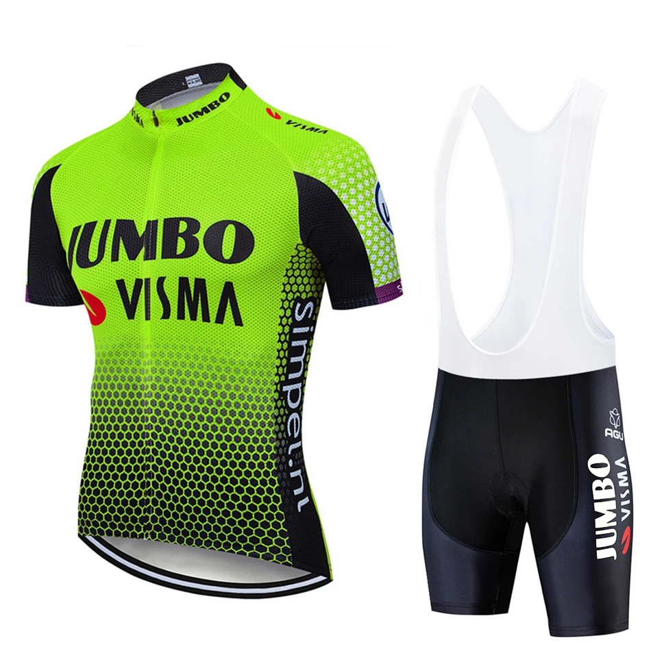 2019 Лото JUMBO PRO команда с коротким рукавом Велоспорт Джерси Лето одежда ROPA CICLISMO +