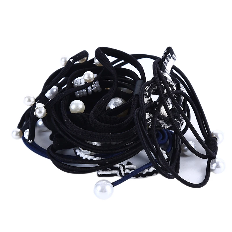 12Pcs/Set Elastic Hair Bands For Women Girls Korean Flower Pearl Hair Band Girls Ponytail Holder Hair Ropes Gum Hair Accessories
12Pcs/Set Elastic Hair Bands For Women Girls Korean Flower Pearl Hair Band Girls Ponytail Holder Hair Ropes Gum Hair Accessories