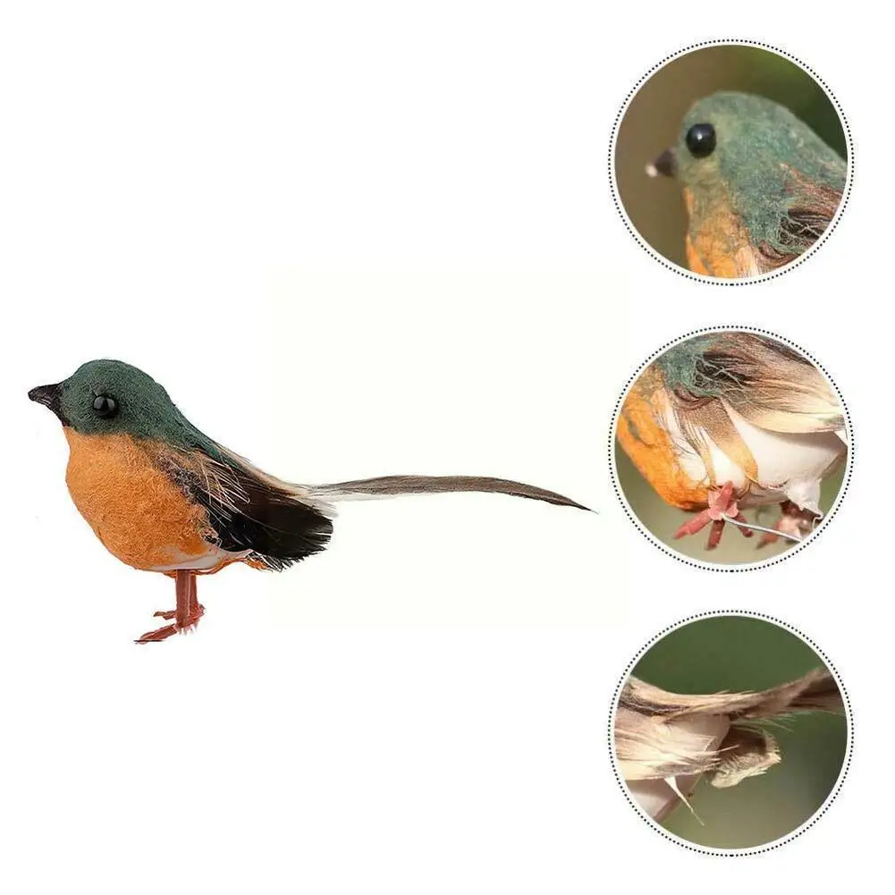 1pc Bird Simulation Feather Birds Models Fake Artificial Miniature Decoration Home Garden Ornament Wedding Animal Foam D4t8
1pc Bird Simulation Feather Birds Models Fake Artificial Miniature Decoration Home Garden Ornament Wedding Animal Foam D4t8