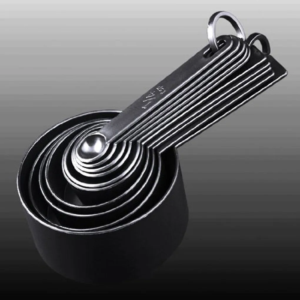 10pcs Measuring Scoop Sets Measuring Spoons Cups Silicone Handle Kitchen Measuring Tool Spoons Set Cooking Kitchen tool
10pcs Measuring Scoop Sets Measuring Spoons Cups Silicone Handle Kitchen Measuring Tool Spoons Set Cooking Kitchen tool