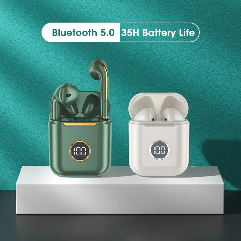 J18 Upgrade TWS Bluetooth 5.1 Earphone Charging Box Wireless Headphone Stereo Earbuds Headset With Microphone For iOS/Android
J18 Upgrade TWS Bluetooth 5.1 Earphone Charging Box Wireless Headphone Stereo Earbuds Headset With Microphone For iOS/Android