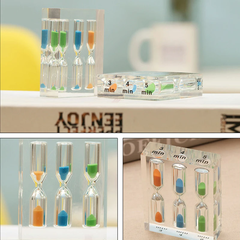 SKTN Acrylic Hourglass Timer 1/2/3 Minutes 3/4/5 Minutes Creative Time Funnel Home Decoration Ornaments Kitchen Cooking Supplies
SKTN Acrylic Hourglass Timer 1/2/3 Minutes 3/4/5 Minutes Creative Time Funnel Home Decoration Ornaments Kitchen Cooking Supplies