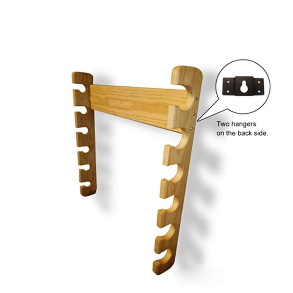 Fishing Rod Rack Mount Pole Reel Holder 6-Rods Wall-mounted Display Lure Rod Rack Carrier Wooden Storage Fishing Accessories
Fishing Rod Rack Mount Pole Reel Holder 6-Rods Wall-mounted Display Lure Rod Rack Carrier Wooden Storage Fishing Accessories
