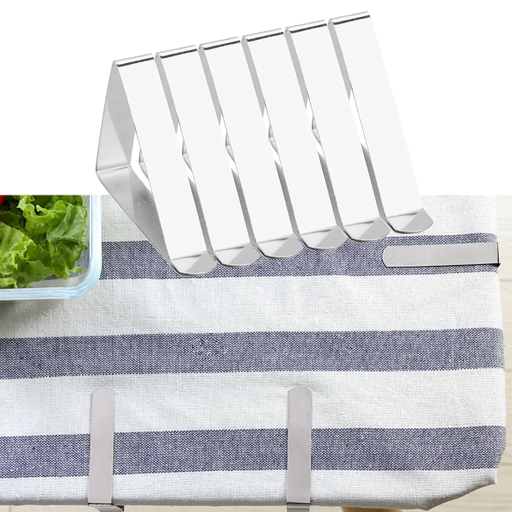 6 шт., зажимы для скатерти вечерние нержавеющей стали
6 шт., зажимы для скатерти вечерние нержавеющей стали