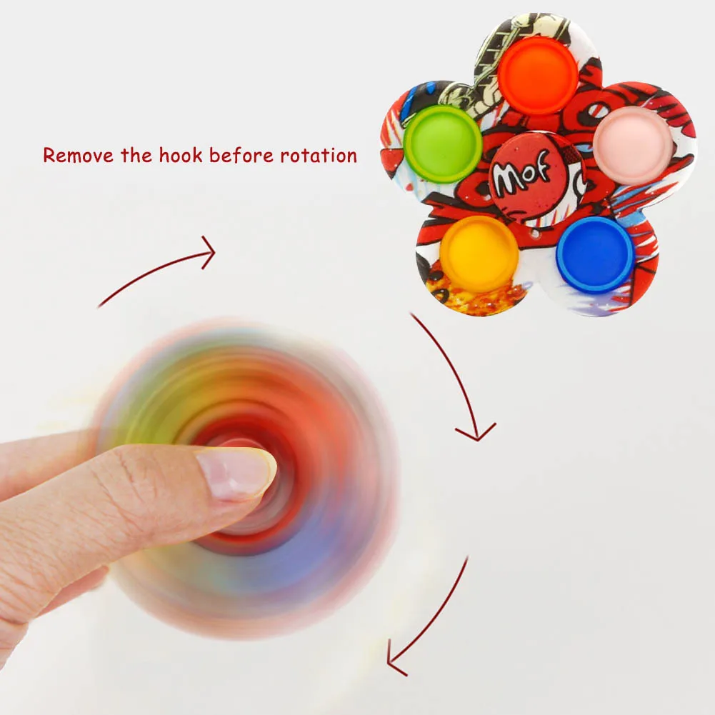 Dimple Fidget Toy Silicone Push Bubble GraffitiFingertip Spinner Sensory Fidget Toys For Autism Stress Relievers Toys Adult Kid
Dimple Fidget Toy Silicone Push Bubble GraffitiFingertip Spinner Sensory Fidget Toys For Autism Stress Relievers Toys Adult Kid