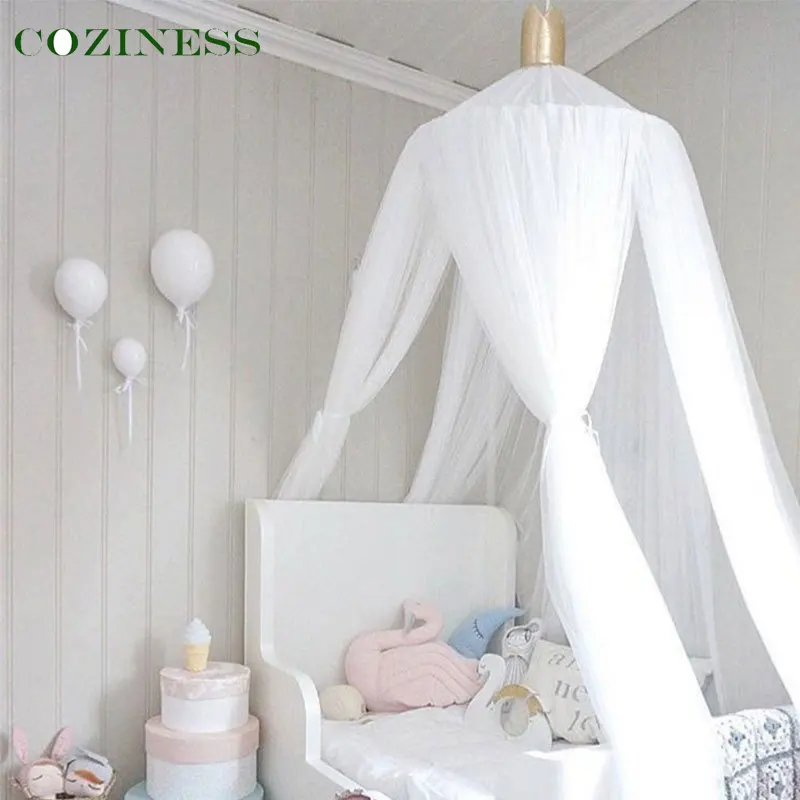

COZINESS Baby Crib Mosquito Net Breathable MultiLayer Mesh Tent Child Bedding Unisex Thicken Newborn Dome New Hot Sale Bedspread