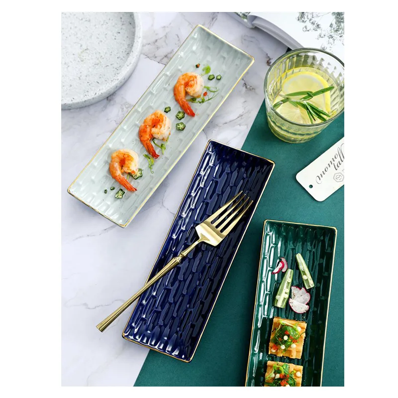 Long Dishes Plate Dessert Plate Bowl Dinnerware sushi tableware restaurant plates
Long Dishes Plate Dessert Plate Bowl Dinnerware sushi tableware restaurant plates