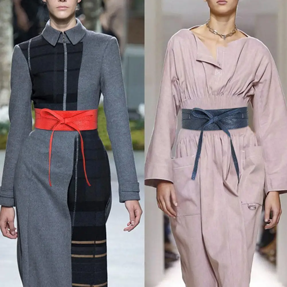 Fashion Waist Belts Women Lady Color Stretch Elastic Wide Belt All-match Windbreaker Dress Adornment For Women Waistband D4g8
Fashion Waist Belts Women Lady Color Stretch Elastic Wide Belt All-match Windbreaker Dress Adornment For Women Waistband D4g8