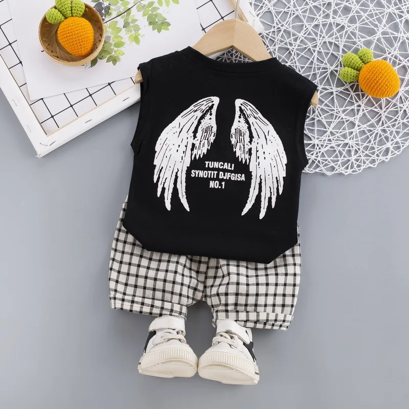 Children Clothing Set Reima Angel wings T-Shirt Shorts Toddler Sport Suit Summer Outfits Baby Boy Clothes For 1 2 3 4 Years 
Children Clothing Set Reima Angel wings T-Shirt Shorts Toddler Sport Suit Summer Outfits Baby Boy Clothes For 1 2 3 4 Years