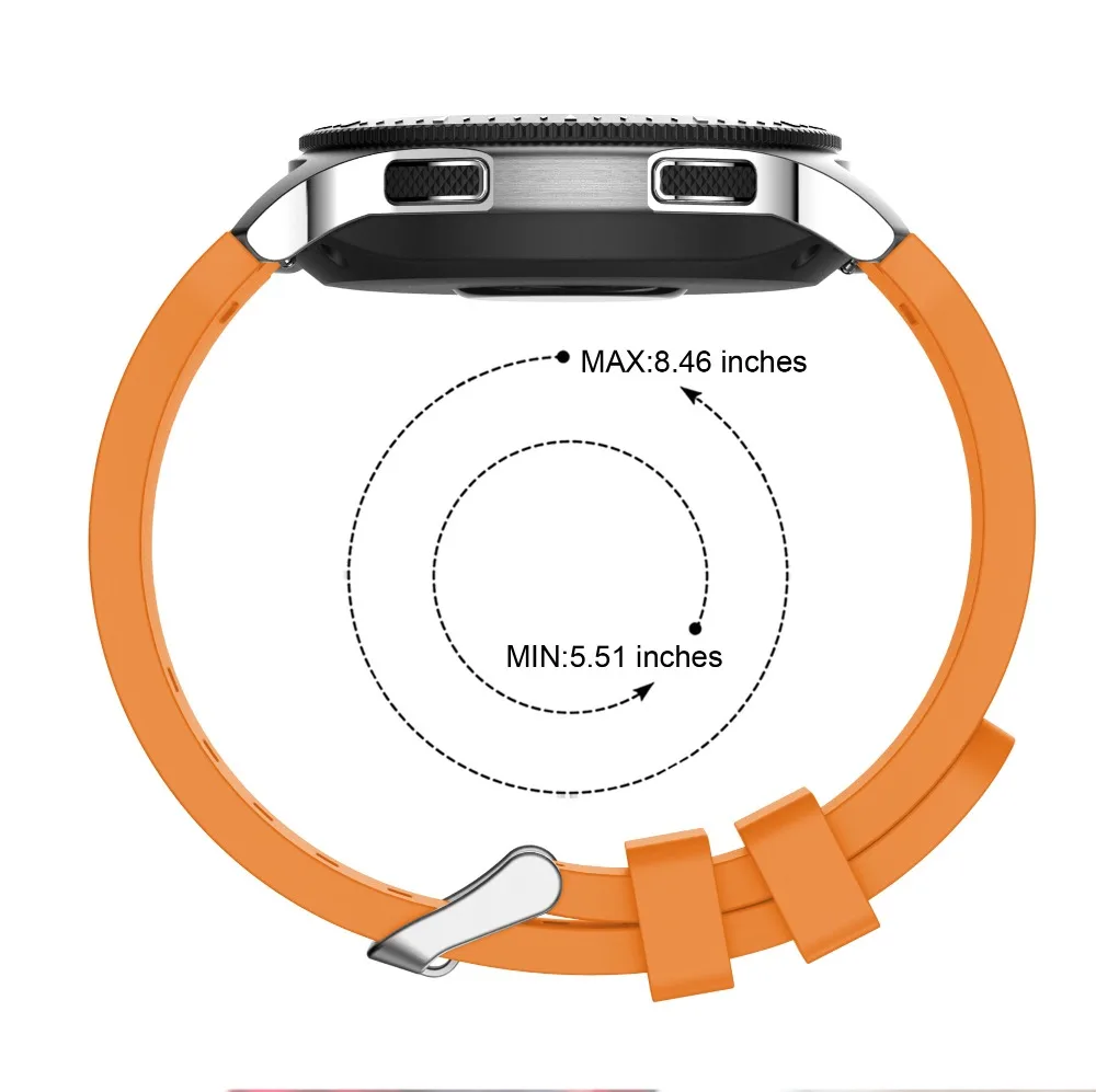 Ремешок силиконовый для Huawei Watch GT Active Honor Magic спортивный браслет смарт-часов 22 мм |