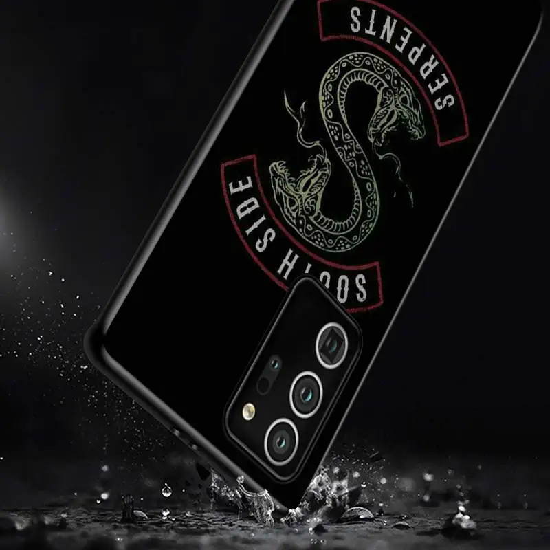 Riverdale South Side Serpent For Samsung S20 FE Ultra Plus A91 A81 A71 A42 A51 5G UW A41 A31 A21 A21S A11 A01 Black Phone Case
Riverdale South Side Serpent For Samsung S20 FE Ultra Plus A91 A81 A71 A42 A51 5G UW A41 A31 A21 A21S A11 A01 Black Phone Case