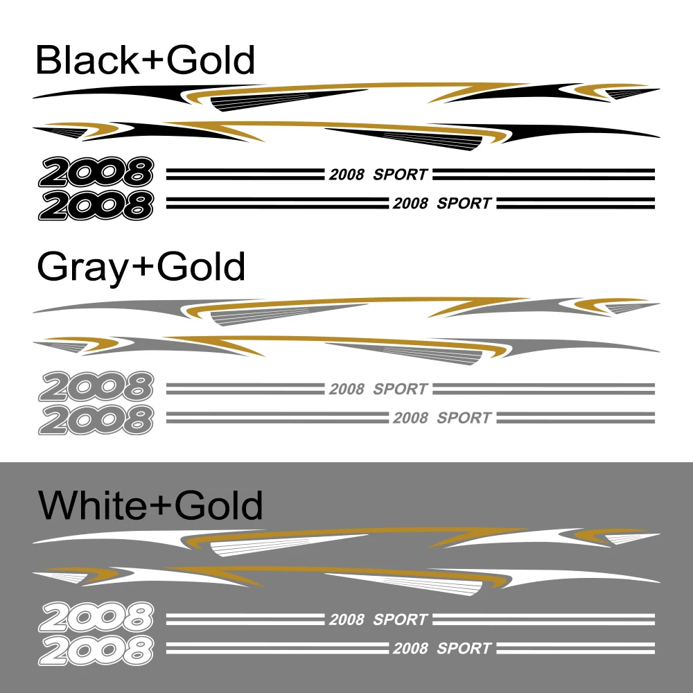 2PCS Car Body Reflective Vinyl PVC Film Stickers For Peugeot 2008 3008 Auto Door Side Skirt Styling Decals Car Accessories
2PCS Car Body Reflective Vinyl PVC Film Stickers For Peugeot 2008 3008 Auto Door Side Skirt Styling Decals Car Accessories