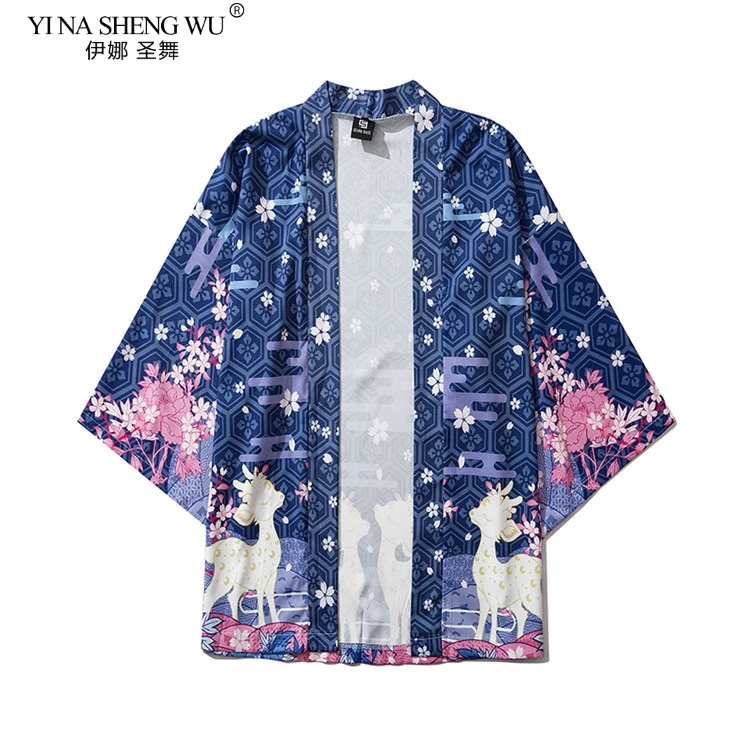 Kimonos Woman Samurai Costumes Japanese Girls Snowflake Printed Kawaii Yukata Kimono Harajuku Shirt Japan Haori Cardigan Beach
Kimonos Woman Samurai Costumes Japanese Girls Snowflake Printed Kawaii Yukata Kimono Harajuku Shirt Japan Haori Cardigan Beach