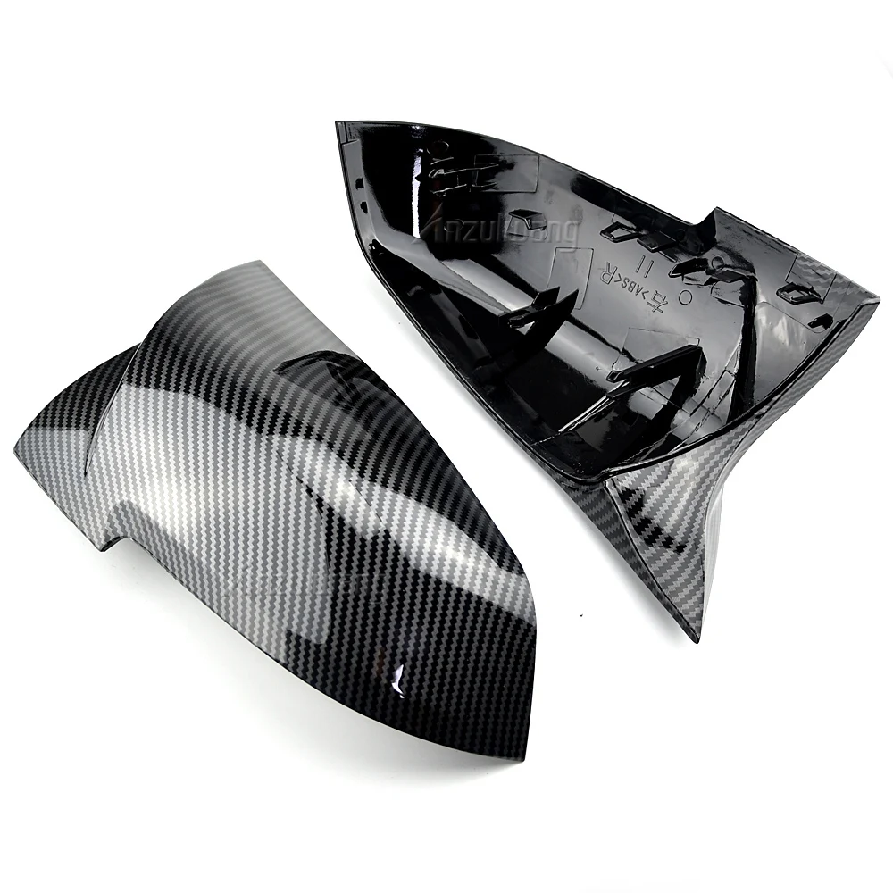 2pcs Horn Rearview Carbon Fiber Pattern Mirror Cover Caps Shell for BMW F20 F21 F22 F23 F30 F31 F32 F33 F34 F87 Accessories 
2pcs Horn Rearview Carbon Fiber Pattern Mirror Cover Caps Shell for BMW F20 F21 F22 F23 F30 F31 F32 F33 F34 F87 Accessories