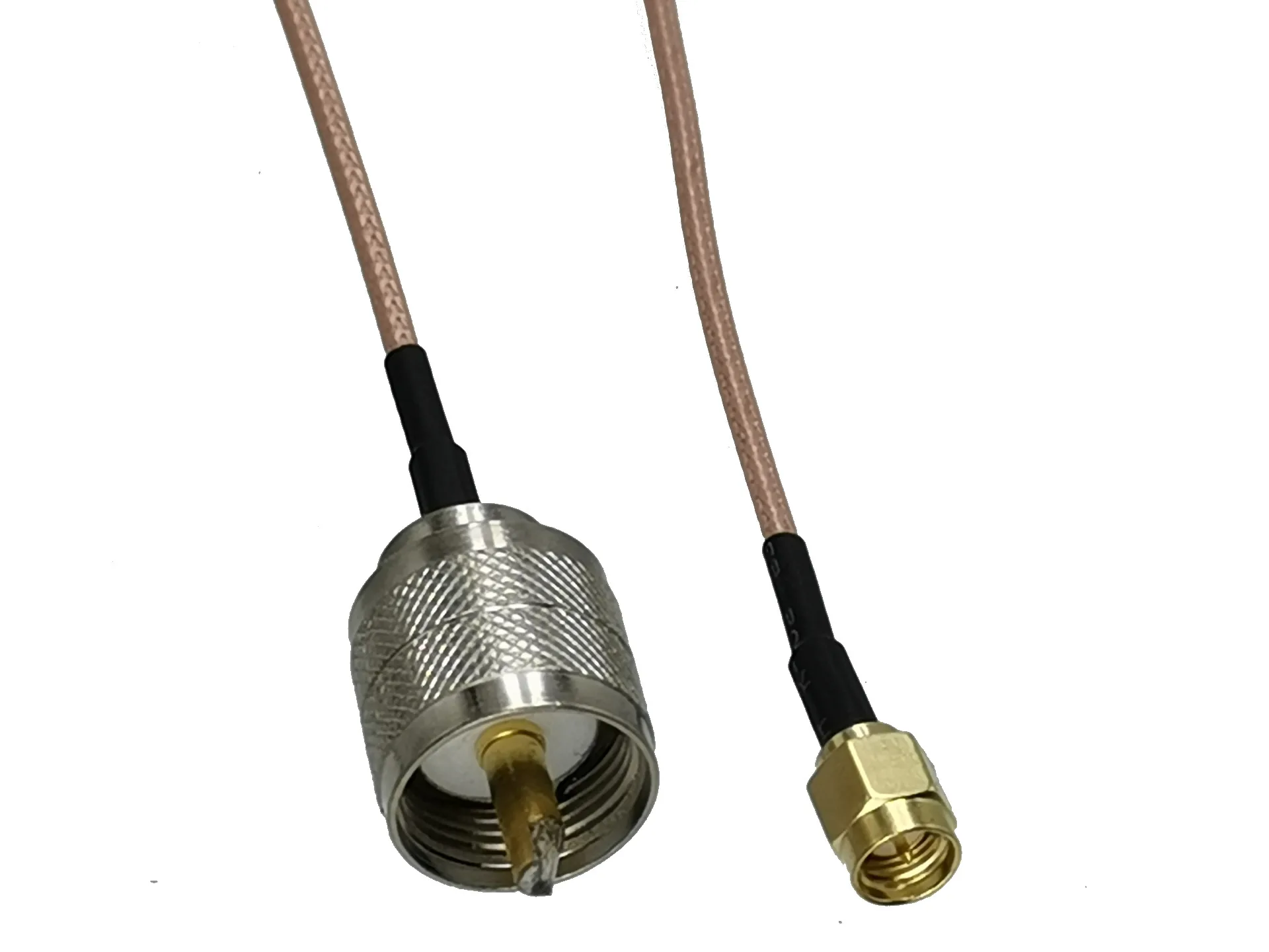 1pcs RG316 UHF PL259 Male Plug to SMA Male Connector Crimp RF Coaxial Jumper Pigtail Wire Terminal 4inch~5M New
1pcs RG316 UHF PL259 Male Plug to SMA Male Connector Crimp RF Coaxial Jumper Pigtail Wire Terminal 4inch~5M New
