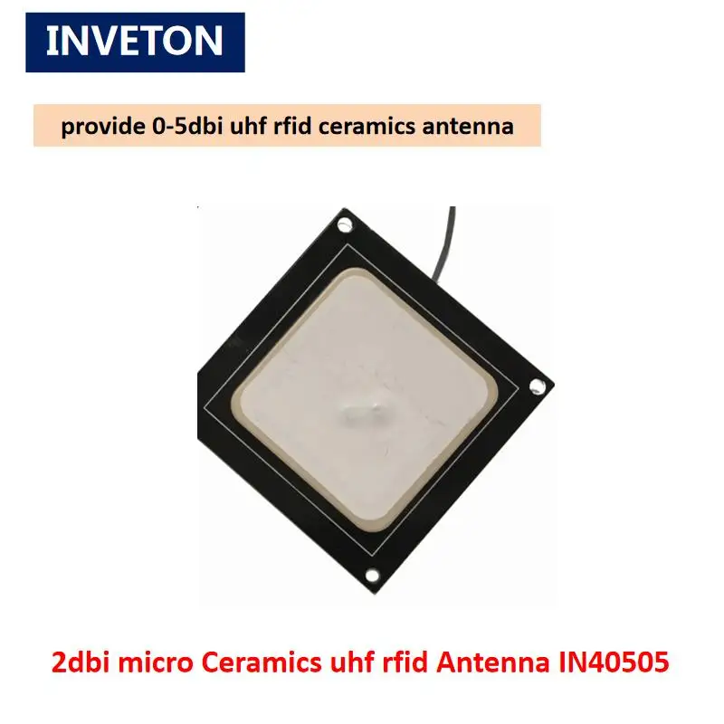 40*40 мм sma ipex 2dbi маленькая uhf rfid антенна керамическая для epc gen2 Настольный ручной