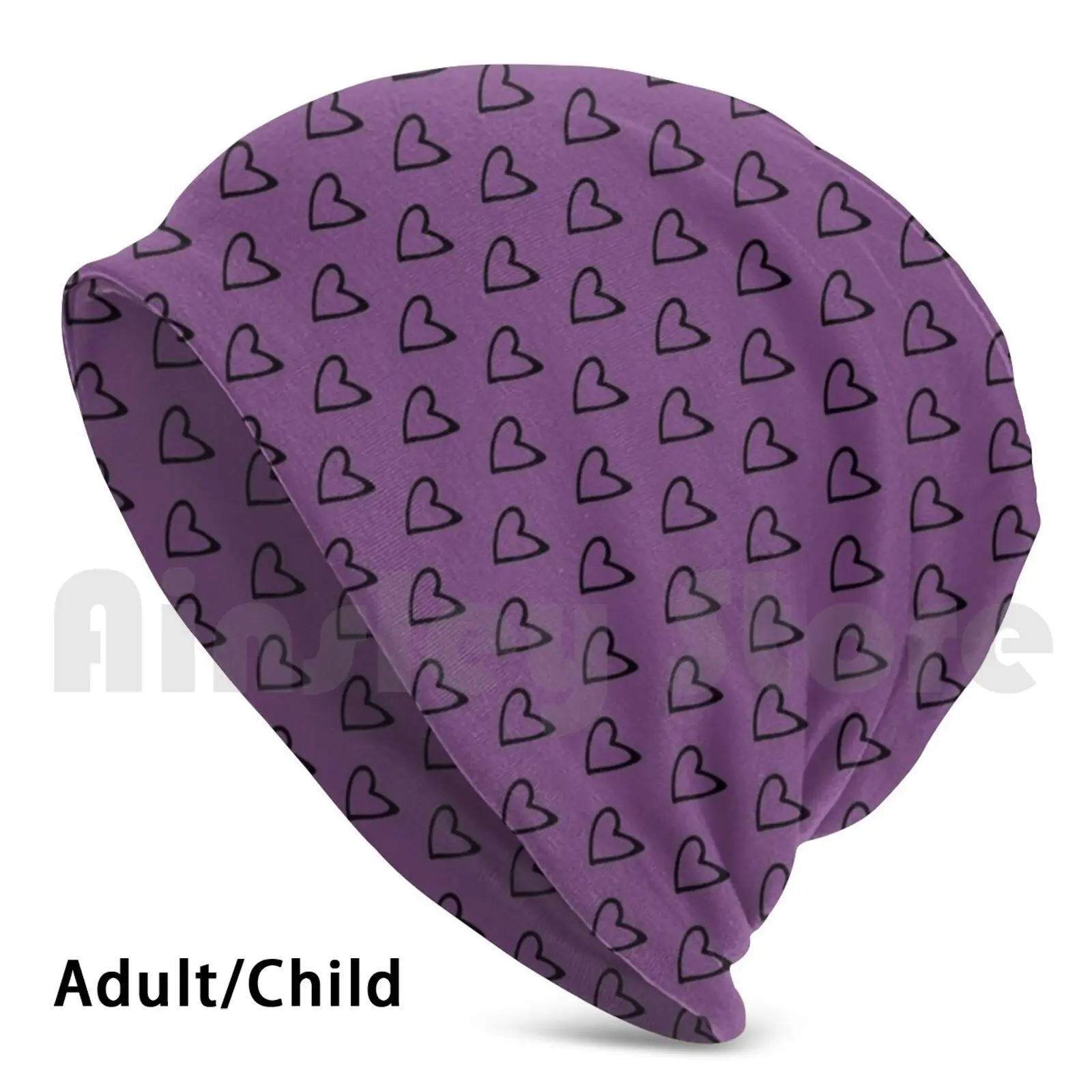 Purple Minimal Slanted Black Hearts Doodle Beanies Knit Hat Hip Hop Heart Black Heart Minimal Cute Trendy Girly
Purple Minimal Slanted Black Hearts Doodle Beanies Knit Hat Hip Hop Heart Black Heart Minimal Cute Trendy Girly