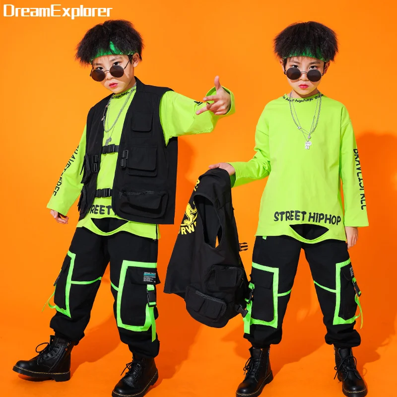 Boys Hip Hop Hole Sweatshirt Cargo Pants Girls Joggers Clothes Sets Kids Street Dance Wear Child Jazz Teen Bags Streewear
Boys Hip Hop Hole Sweatshirt Cargo Pants Girls Joggers Clothes Sets Kids Street Dance Wear Child Jazz Teen Bags Streewear