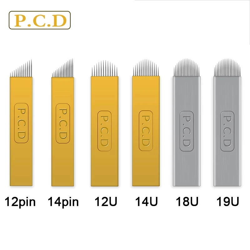 200pcs Hard PCD Permanent Makeup Eyebrow Blade Manual Eyebrow Tattoo Needles Blade For Microblading 3D Embroidery Makeup Machine
200pcs Hard PCD Permanent Makeup Eyebrow Blade Manual Eyebrow Tattoo Needles Blade For Microblading 3D Embroidery Makeup Machine