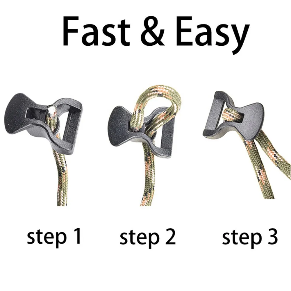 10Pcs Outdoor Tent Canopy Plastic Fixing Clip Rainproof Tarp Windproof Rope Buckle Quick Anti-slip Durable Adjustment Buckle
10Pcs Outdoor Tent Canopy Plastic Fixing Clip Rainproof Tarp Windproof Rope Buckle Quick Anti-slip Durable Adjustment Buckle