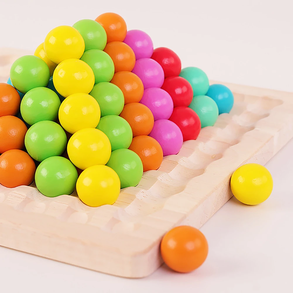 Wooden Board Rainbow Bead Game Funny Go Board Puzzle Bead Board Games Children's Early Education Board Games Educational Toy
Wooden Board Rainbow Bead Game Funny Go Board Puzzle Bead Board Games Children's Early Education Board Games Educational Toy
