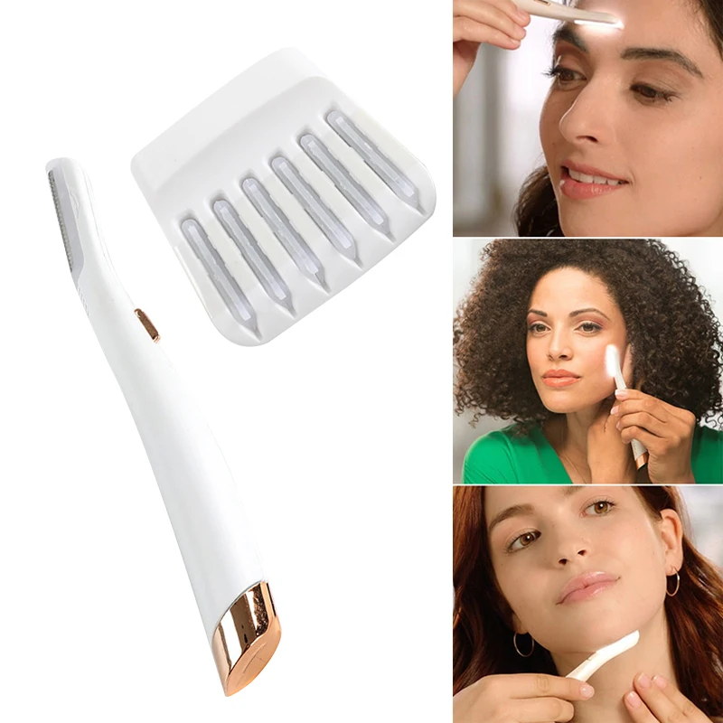 Newly Illuminated Body Face Eyebrow Shaver Women Mini Portable Safety Removal Razor Tool CLA88
Newly Illuminated Body Face Eyebrow Shaver Women Mini Portable Safety Removal Razor Tool CLA88