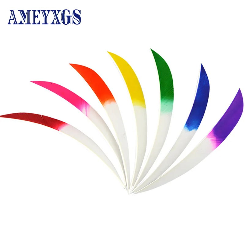 100pcs 5Inch Archery Arrow Turkey Feather Fletching Vanes 7 Colors for Bow and Arrow Outdoor DIY Shooting Hunting Accessories
100pcs 5Inch Archery Arrow Turkey Feather Fletching Vanes 7 Colors for Bow and Arrow Outdoor DIY Shooting Hunting Accessories