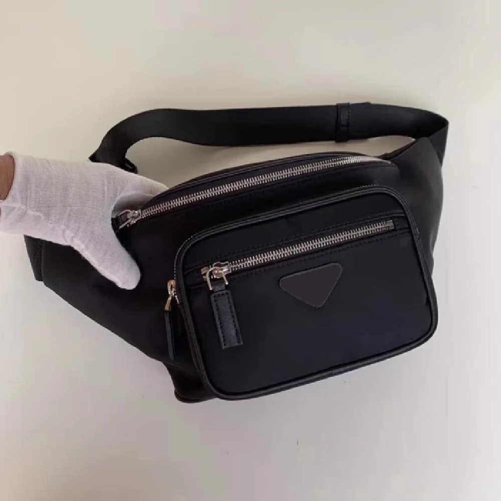 Men's Black Nylon Waist Bag Leisure Wild Waist Bag Multifunctional Messenger Bag Sports Riding Chest Bag Shoulder Messenger Bag
Men's Black Nylon Waist Bag Leisure Wild Waist Bag Multifunctional Messenger Bag Sports Riding Chest Bag Shoulder Messenger Bag