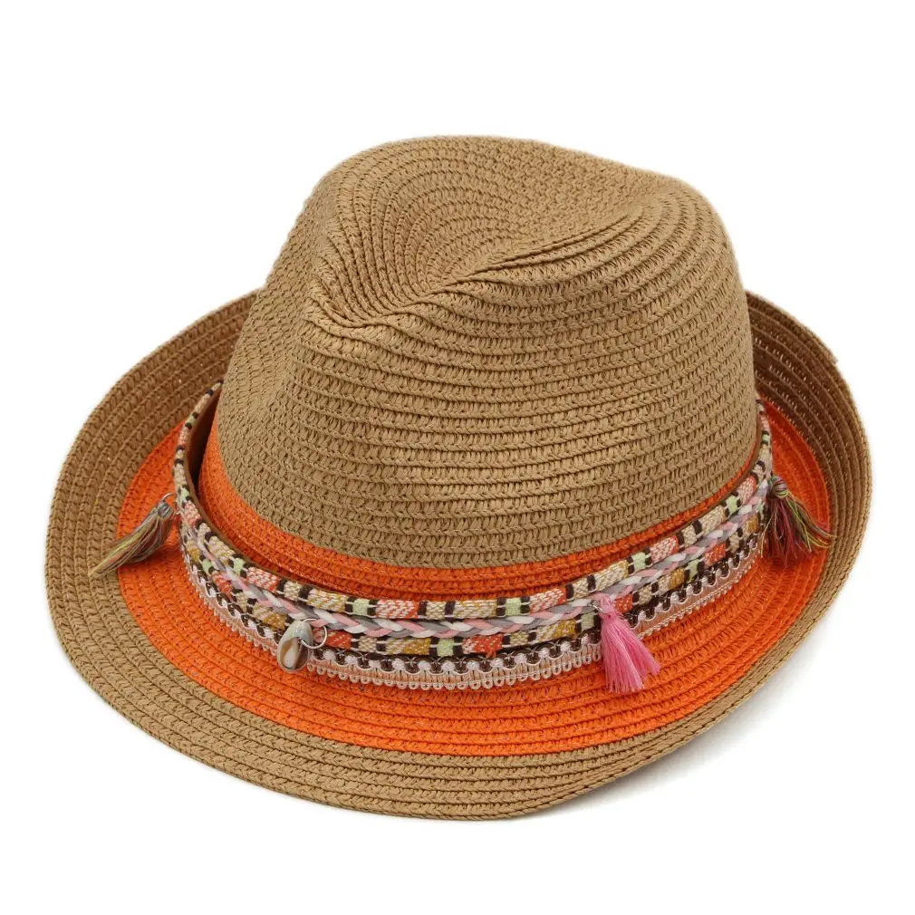 Mistdawn unisex Summer Beach Street Party Outdoor Sunhat Upturn Roll-up Brim Trilby Chapeau Plastic Straw Hat Fedora Cap
Mistdawn unisex Summer Beach Street Party Outdoor Sunhat Upturn Roll-up Brim Trilby Chapeau Plastic Straw Hat Fedora Cap