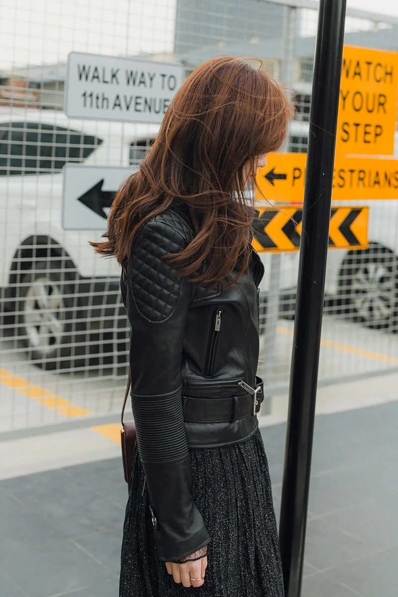 Fitaylor Black Leather Jacket Women Autumn Faux Leather Jacket Street Casual Outwear Ladies Biker Jacket Motorcycle Outwear
Fitaylor Black Leather Jacket Women Autumn Faux Leather Jacket Street Casual Outwear Ladies Biker Jacket Motorcycle Outwear