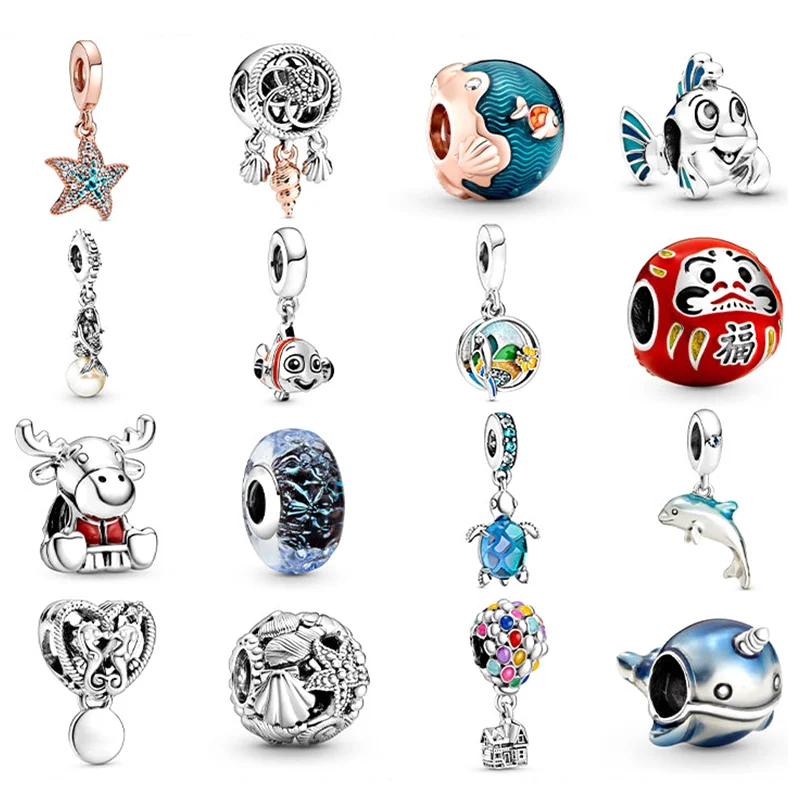 Women For Jewelry Bead Beadeds Charm Making 925 Sterling Silver Wholesale Fit Original Pandora DIY Bracelet Charms Fine Jewellry 
Women For Jewelry Bead Beadeds Charm Making 925 Sterling Silver Wholesale Fit Original Pandora DIY Bracelet Charms Fine Jewellry