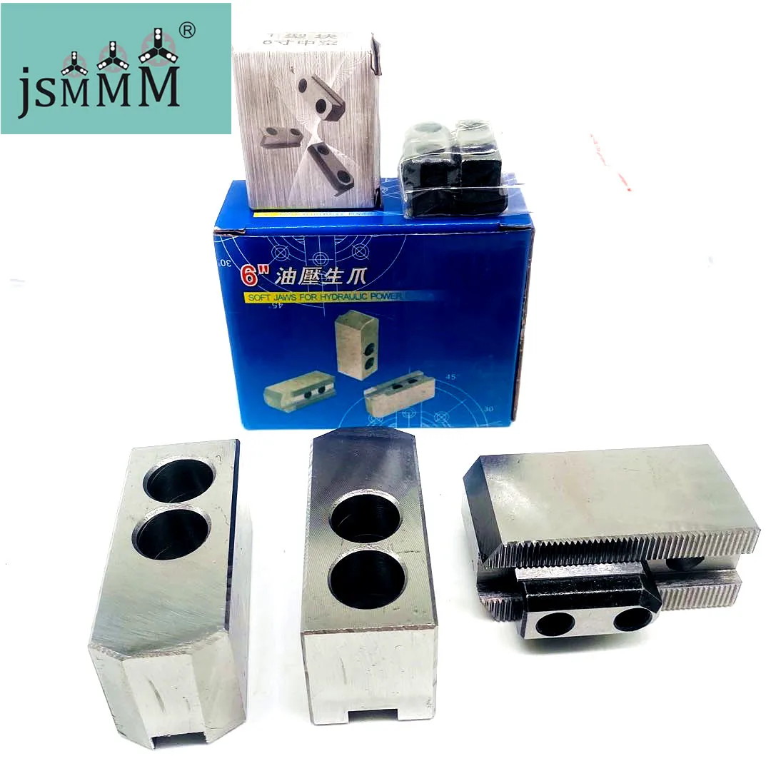 JSMMM 120 Degree 3pcs a set 5 8 10 12 Inch CNC Lathe Boring Tool Cutting Machining Standard Hollow Soft Jaws
JSMMM 120 Degree 3pcs a set 5 8 10 12 Inch CNC Lathe Boring Tool Cutting Machining Standard Hollow Soft Jaws