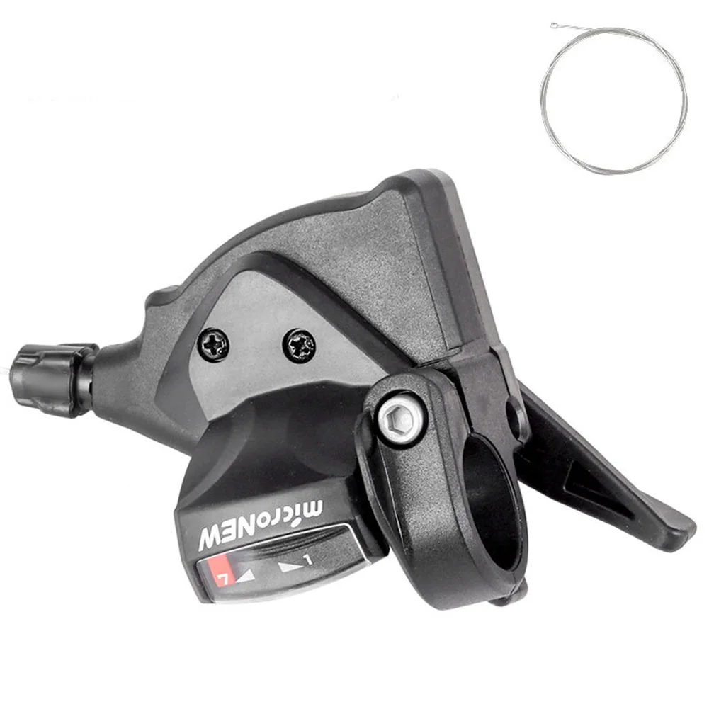 High Quality MTB Bike Shifter 7 8 9 Speed Gear Lever Shifter Finger Lever Transmission Lightweight Sensitive Bicycle Accessories
High Quality MTB Bike Shifter 7 8 9 Speed Gear Lever Shifter Finger Lever Transmission Lightweight Sensitive Bicycle Accessories