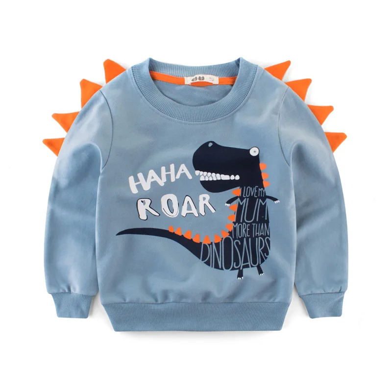 Boys Cartoon Dinosaur Hoodie 2020 Winter Cotton Outerwear Kids Long Sleeve Pullover for Boy Children's Spring and Autumn Hoodie
Boys Cartoon Dinosaur Hoodie 2020 Winter Cotton Outerwear Kids Long Sleeve Pullover for Boy Children's Spring and Autumn Hoodie