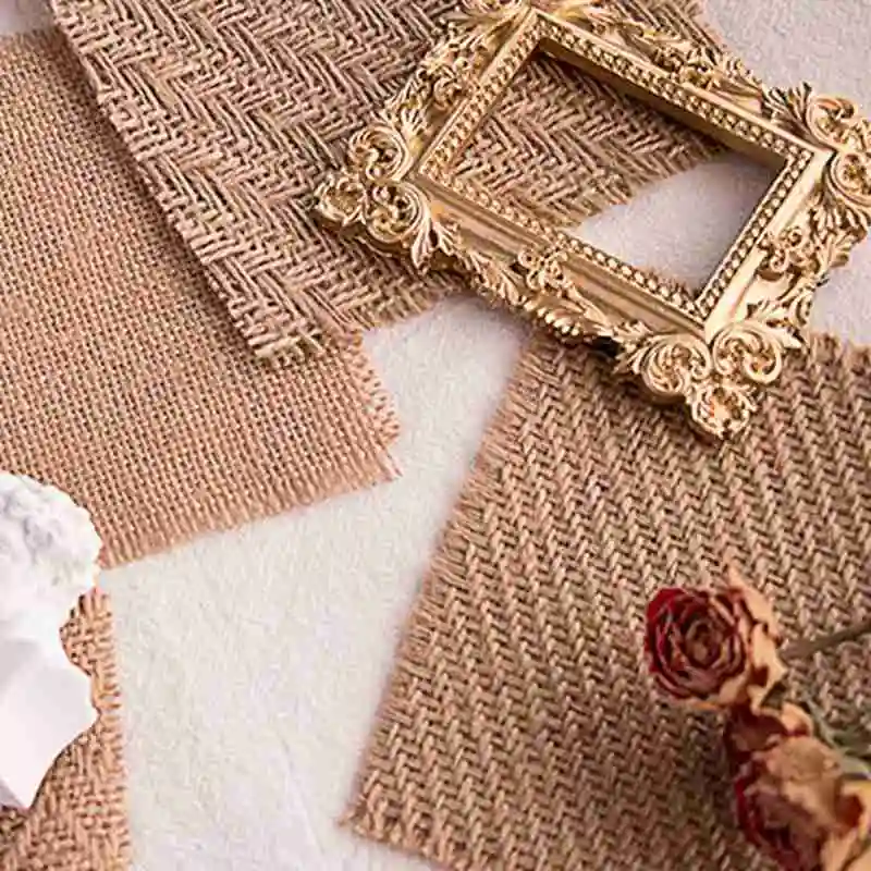 Retro Style Coaster Mat Jute Hessian Table Ornaments Torn Brink Mat Photography Background Table Kichen Decoration Accessories
Retro Style Coaster Mat Jute Hessian Table Ornaments Torn Brink Mat Photography Background Table Kichen Decoration Accessories