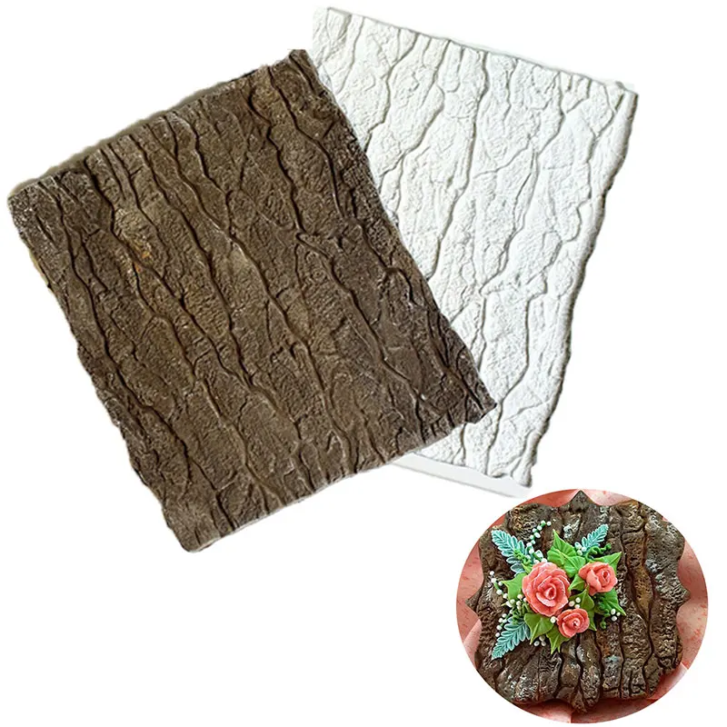 Tree Bark Fondant Silicone Cake Mold Pastry Biscuits Chocolate Mold Cookies Candy Clay Mold Baking Cake Silicone Mold Decorating
Tree Bark Fondant Silicone Cake Mold Pastry Biscuits Chocolate Mold Cookies Candy Clay Mold Baking Cake Silicone Mold Decorating
