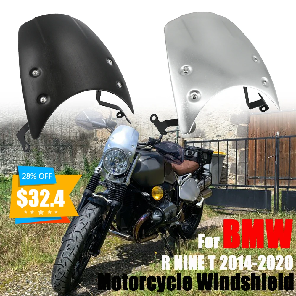 Motorcycle Parts Headlight Fairing Windshield Deflector Windscreen Cover For BMW R Nine T R9T R NINET R 9 T Racer Pure 2014-2020
Motorcycle Parts Headlight Fairing Windshield Deflector Windscreen Cover For BMW R Nine T R9T R NINET R 9 T Racer Pure 2014-2020