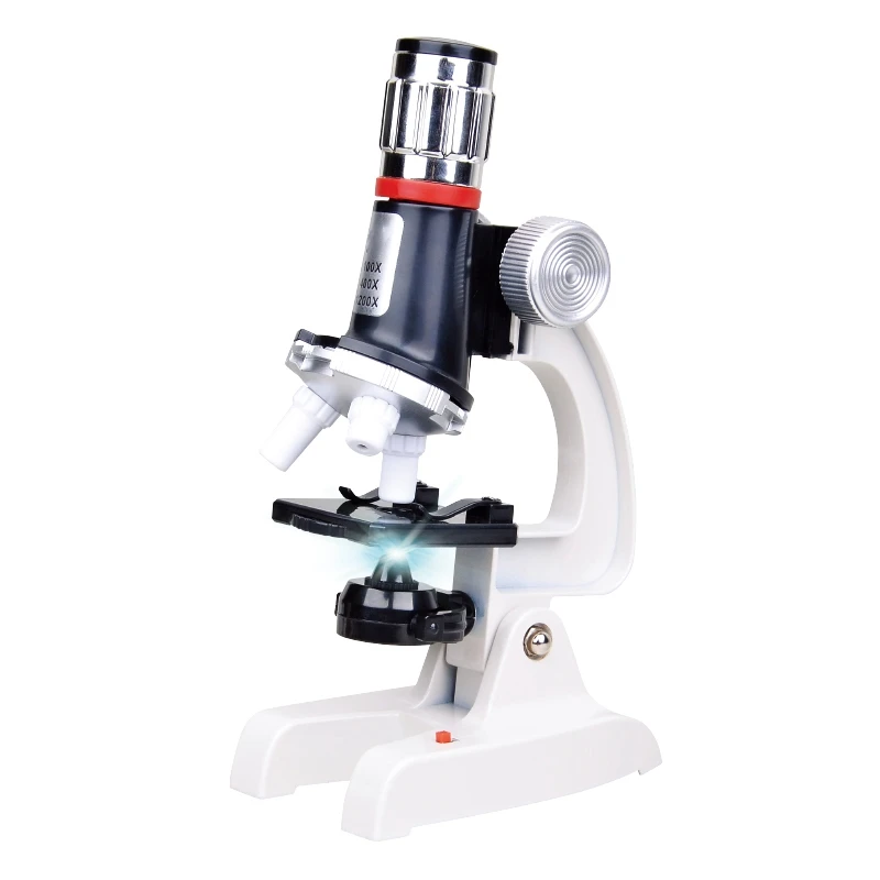 Children Alloy Hd 1200X Microscope Kit Science Experiment Aid Toy School Laboratory Equipment with Mobile Phone Holder
Children Alloy Hd 1200X Microscope Kit Science Experiment Aid Toy School Laboratory Equipment with Mobile Phone Holder