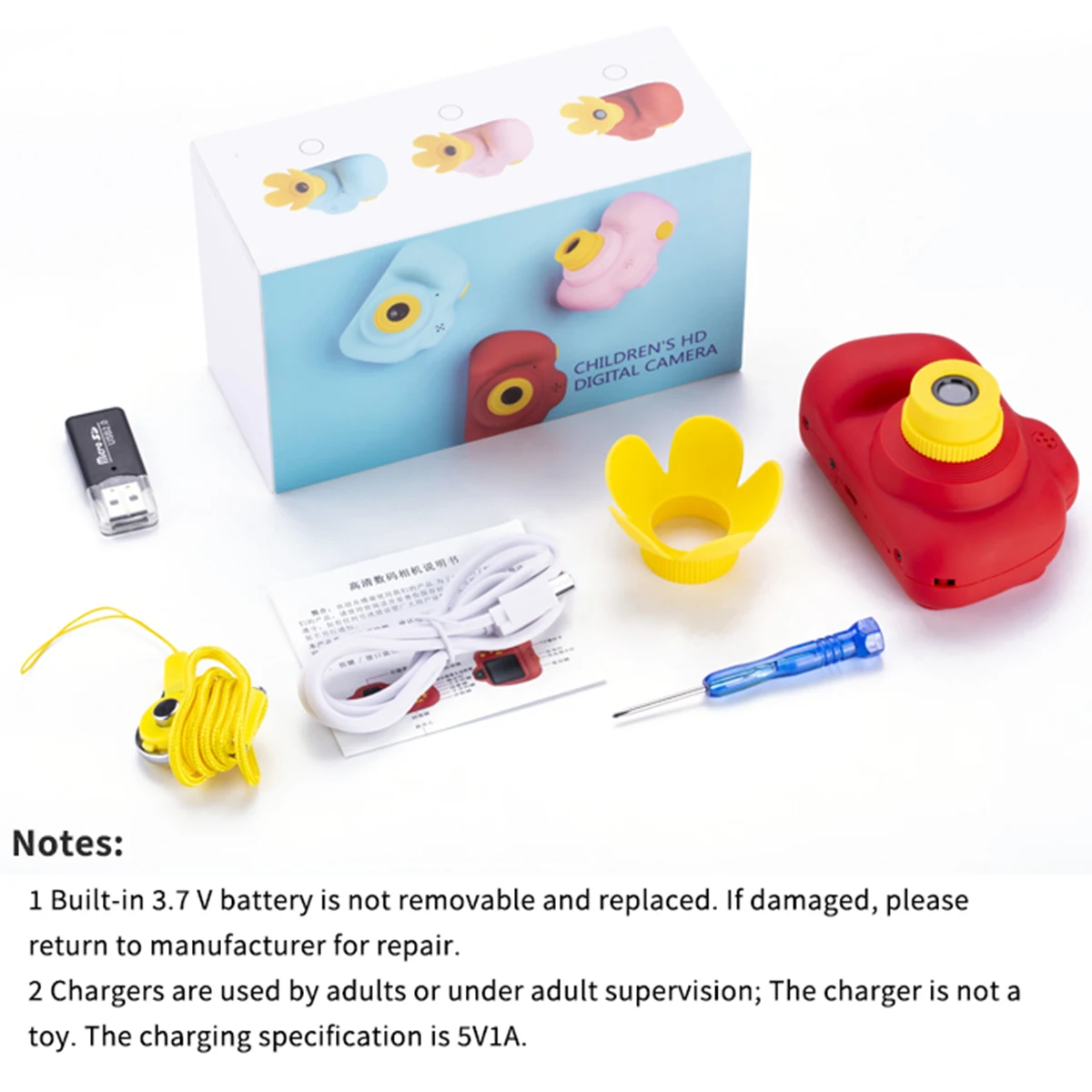 2 Inch Kids Camera Child Gift Dual Lens Time Lapse Capture HD Selfie Camera Digital Camcorder 20 Custom Frames Support TF Card 
2 Inch Kids Camera Child Gift Dual Lens Time Lapse Capture HD Selfie Camera Digital Camcorder 20 Custom Frames Support TF Card