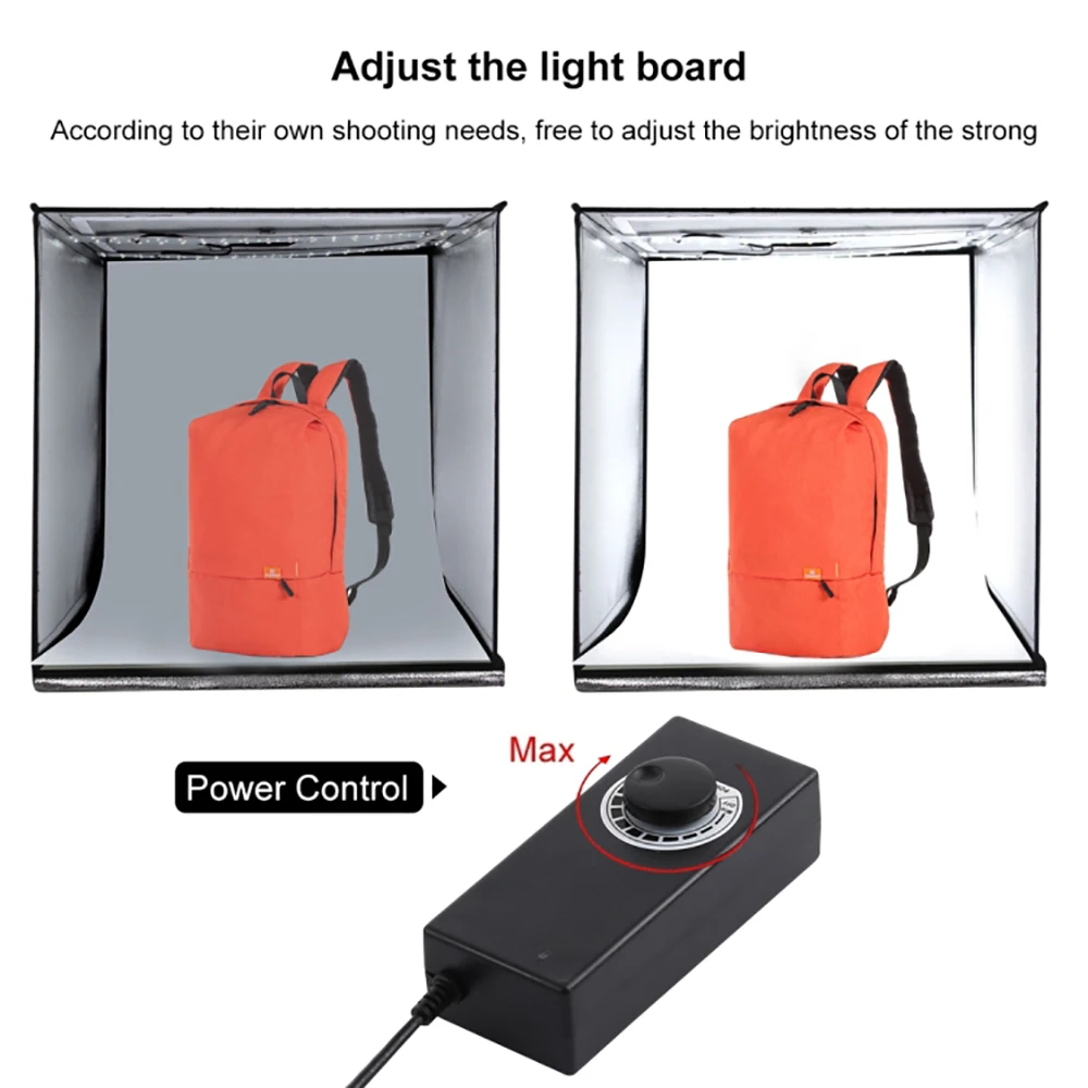 60*60 см фотостудия светильник коробки Портативный софтбокс-тент для фотосъемки