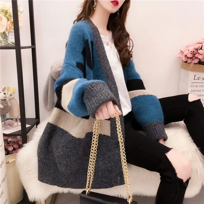 2020 autumn women sweaters knitted loose casual sweaters spring women clothing cardigans female sweaters ins women coats
2020 autumn women sweaters knitted loose casual sweaters spring women clothing cardigans female sweaters ins women coats