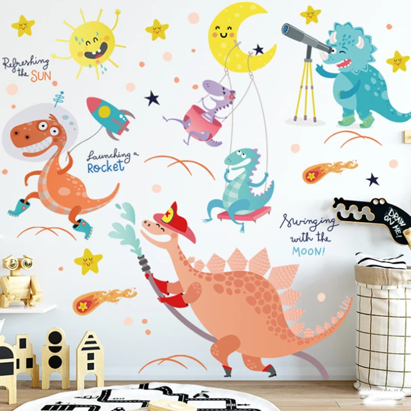 Dinosaur Shaped Wall Stickers, 4 Styles, Nursery Decor, Cartoon Animal Girl Boy, Aesthetic Wallpaper, Art
Dinosaur Shaped Wall Stickers, 4 Styles, Nursery Decor, Cartoon Animal Girl Boy, Aesthetic Wallpaper, Art