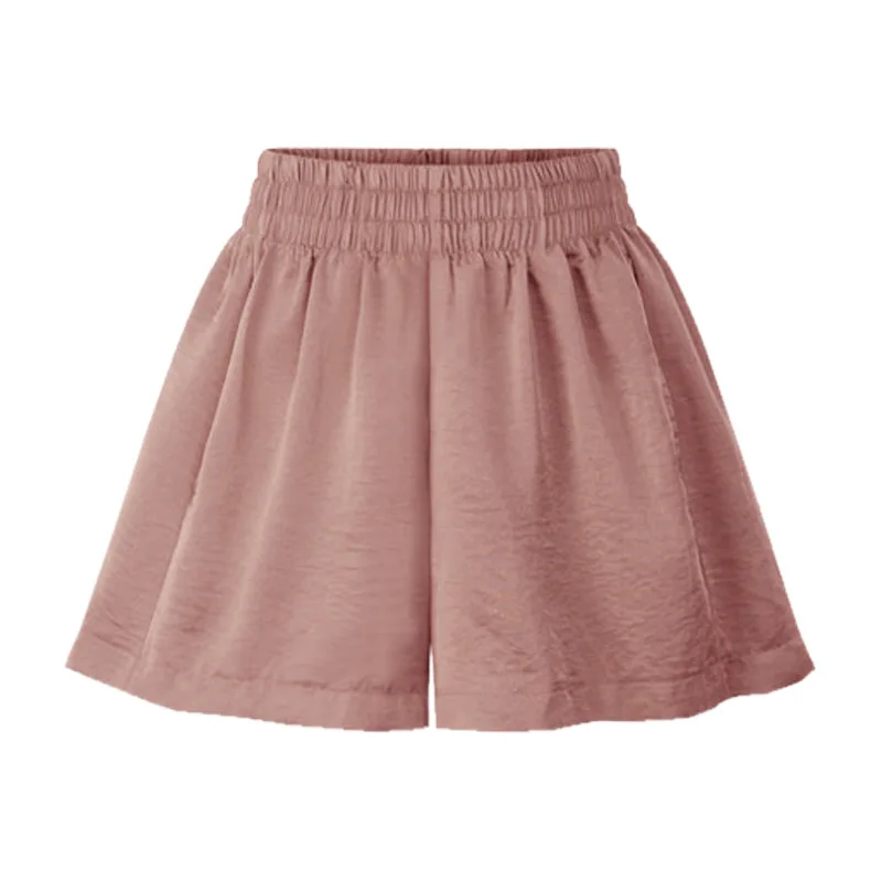 

2021 Plus Size Bermuda Shorts Summer Women Loose Wide-legged Pants Casual Black Pink Short Femme 5xl 6xl