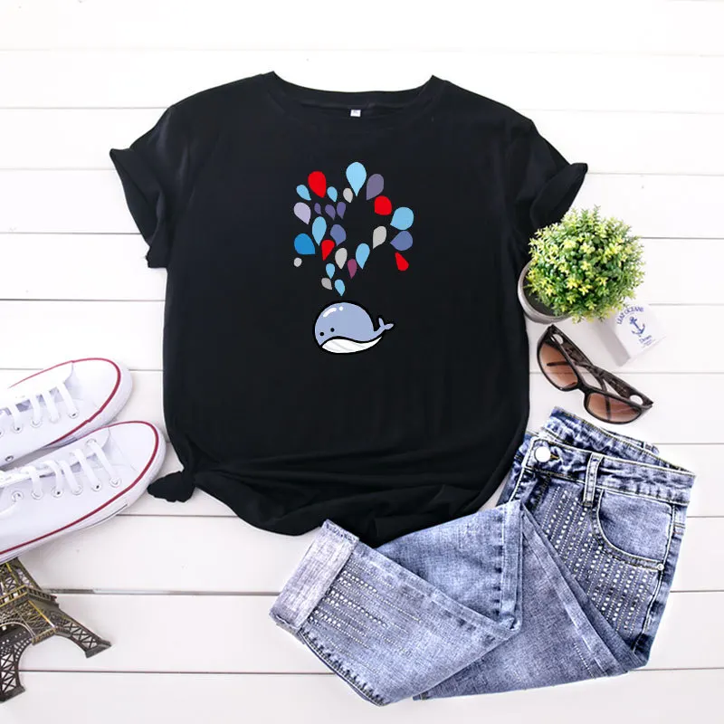 Pure Cotton Sailor Moon Fashion Oversize Plus Size Women Clothing Printed Women's Shirt Loose Kawaii Harajuku Tops Blouses Tees
Pure Cotton Sailor Moon Fashion Oversize Plus Size Women Clothing Printed Women's Shirt Loose Kawaii Harajuku Tops Blouses Tees