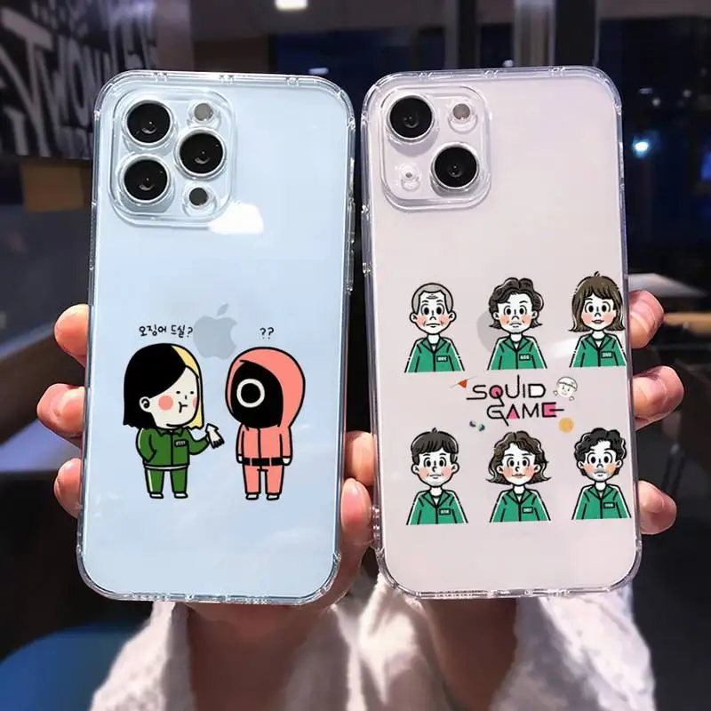 Squid Game 456 tv series Phone Case for iphone 13 12 11 pro max mini 6 6s 7 8 plus SE2020 X XR XS shell iphone 13 pro max case
Squid Game 456 tv series Phone Case for iphone 13 12 11 pro max mini 6 6s 7 8 plus SE2020 X XR XS shell iphone 13 pro max case