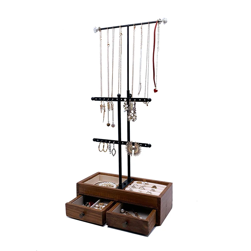 Hanging Jewelry Display Storage Box with Drawers, Can Organize Necklaces, Bracelets, Earrings, Rings
Hanging Jewelry Display Storage Box with Drawers, Can Organize Necklaces, Bracelets, Earrings, Rings