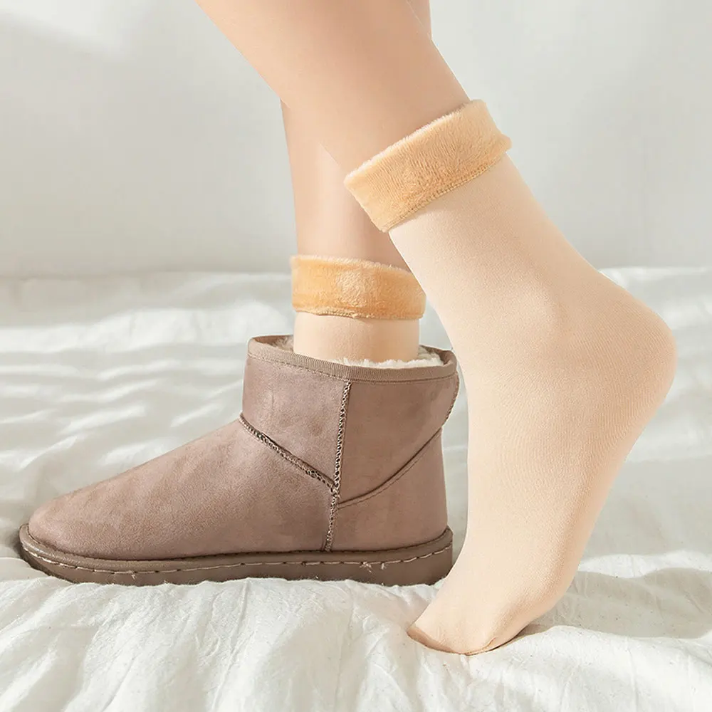 Winter Socks Women Fuzzy Sokken Black Solid Warm Socks For Women Wool Cashmere Snow Comfort Thick Socks
Winter Socks Women Fuzzy Sokken Black Solid Warm Socks For Women Wool Cashmere Snow Comfort Thick Socks